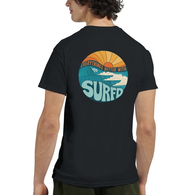 Hovedbilde Everythings better with Surfd black tee 