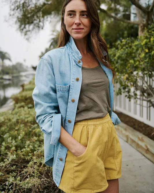 Hovedbilde OK The Canyon Shacket - Women - worn Indigo