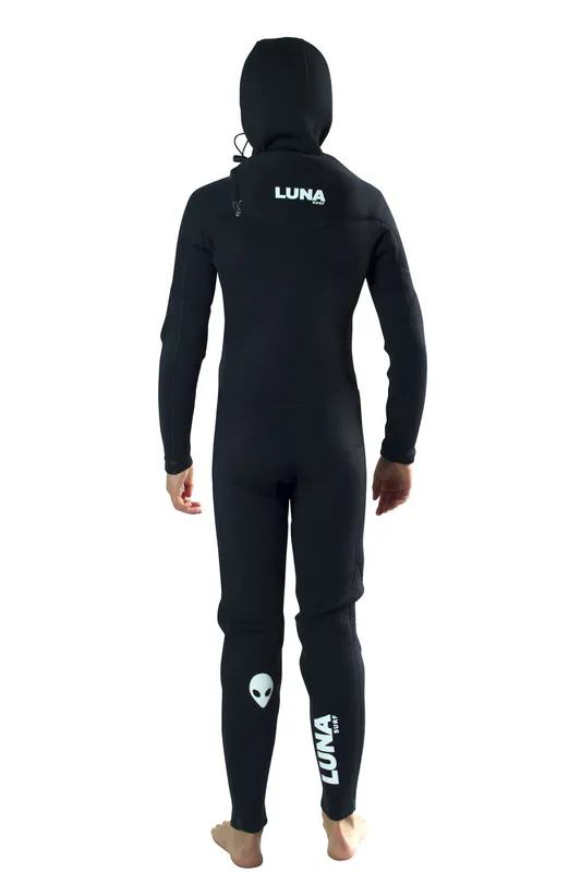 Lunasurf Childrens 6mm Hooded Yamamoto Wetsuit