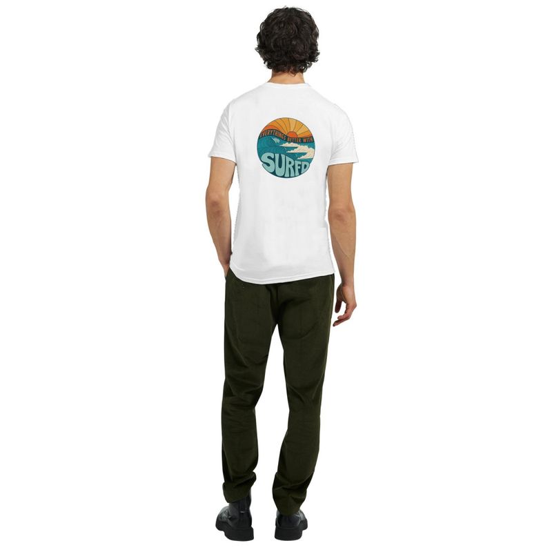 Everythings better with Surfd white tee 