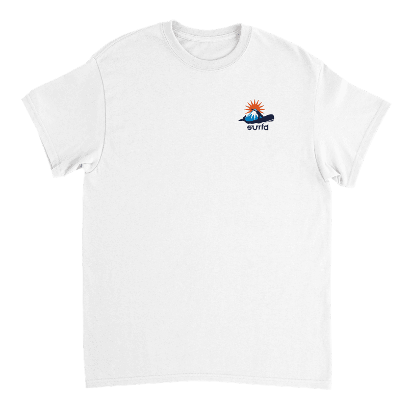 Everythings better with Surfd white tee 