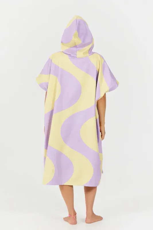 Poncho swim Club - Ondulations - Purple