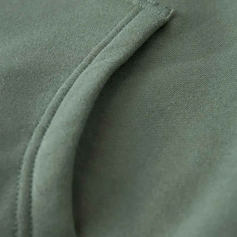 Florence Embroidered Hoodie Dark Sage