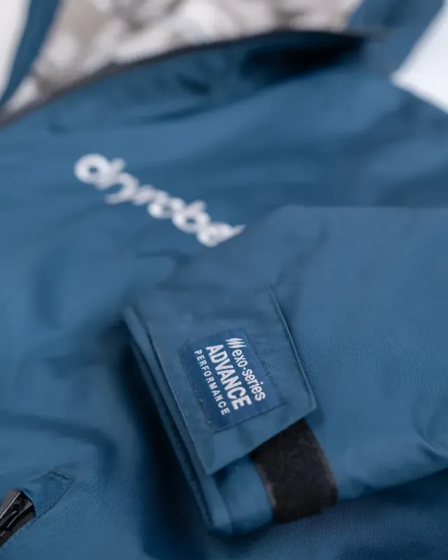 Dryrobe Advance Long Sleeve - Deep Sea Blue Camo - RECYCLED