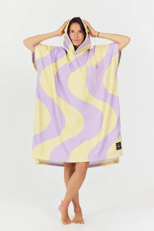 Poncho swim Club - Ondulations - Purple