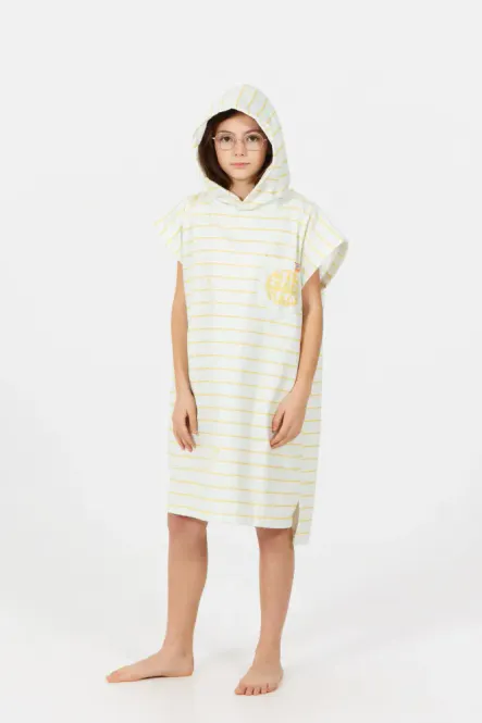 Hovedbilde Poncho for Baby, Toddler og Kids Surf Stripes