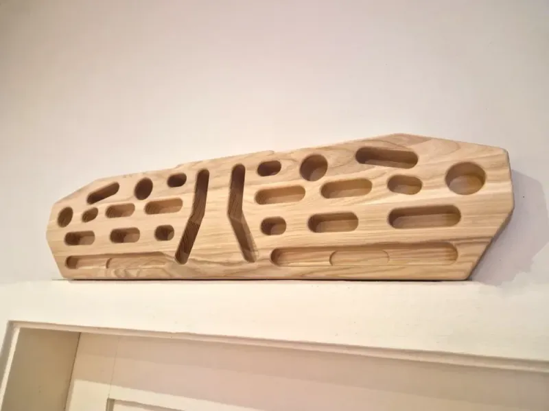 Hangboard & Pull Up Board 2-i-1